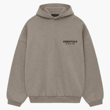 Fear of God Essentials Fleece Hoodie (FW24) Heather Gray